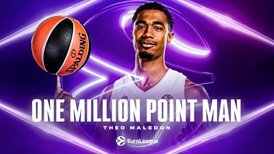 Maledon, autor del punto un millón de la Euroliga