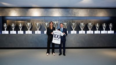 Møller, 100 partidos con el Real Madrid