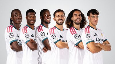 Official debut of the six Real Madrid signings
