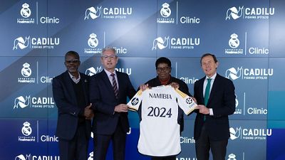 Butragueño presents sports-education clinics to be held in Namibia