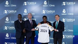 Butragueño presents sports-education clinics to be held in Namibia