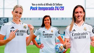 Ya está disponible el pack de la temporada 2024/25 del Real Madrid femenino