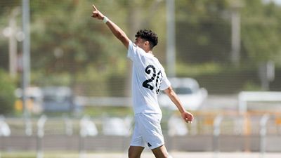 Once inicial del Castilla frente al Ibiza