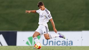 Once inicial del Castilla frente al Bilbao Athletic