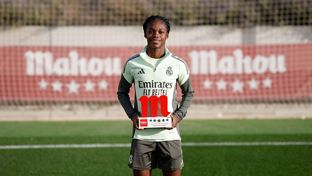 Linda Caicedo, Jugadora Cinco Estrellas Mahou de septiembre