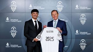 La Fundación Real Madrid y MENA Elite Sports presentan su "Educational Football Program" en Argelia