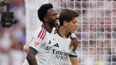 Once inicial del Real Madrid ante el Beltis