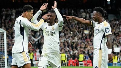 Real Madrid and Barcelona starting eleven for the Clásico