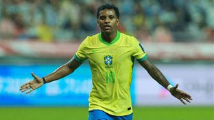 0-5: Doblete de Rodrygo en la goleada de Brasil ante Corea del Sur 