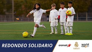 La Fundación Real Madrid, Aramark y Worldcoo unen afición y tecnología para multiplicar la solidaridad