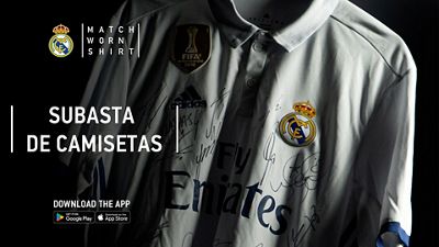 Latest charity auction for Real Madrid jerseys