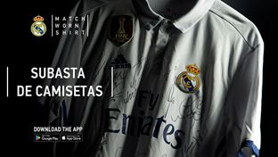 Latest charity auction for Real Madrid jerseys