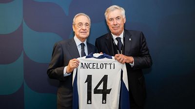 Ancelotti iguala el récord de 14 títulos de Miguel Muñoz como entrenador del Real Madrid