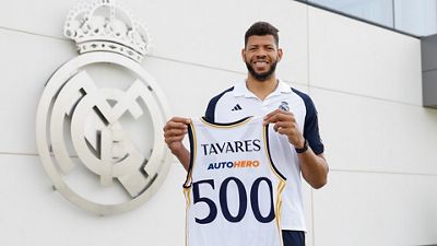 Tavares, 500 partidos con el Real Madrid