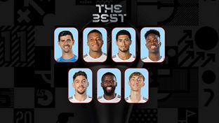 Mbappé, Courtois, Vini Jr., Bellingham, Valverde, Rüdiger y Huijsen, nominados al Premio The Best al Once Masculino