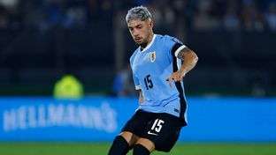 0-0: Valverde, titular en el empate de Uruguay