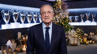 فلورنتينو بيريز: "عيد ميلاد مجيد وعام 2024 مليء بالصحة والسلام والعمل والسعادة والتضامن للجميع"