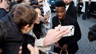 Real Madrid have arrived in Germany