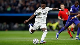 Vini Jr., jugador de la semana de la Champions League