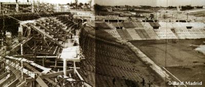 Bauarbeiten am neuen Chamartín