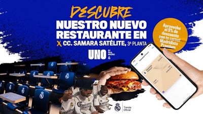 Descubre el segundo restaurante UNO by Real Madrid… ¡con descuentos exclusivos para la Comunidad Madridista!