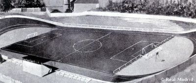 Das Velodrom und das alte Chamartín