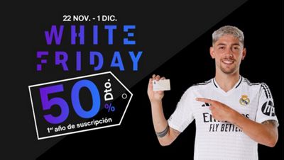 ¡Aprovéchate del White Friday con la Comunidad Madridista!