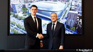 Kepa, presentado como nuevo jugador del Real Madrid