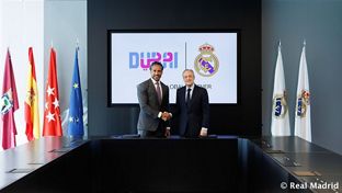 El Real Madrid y Visit Dubai anuncian un acuerdo de patrocinio global