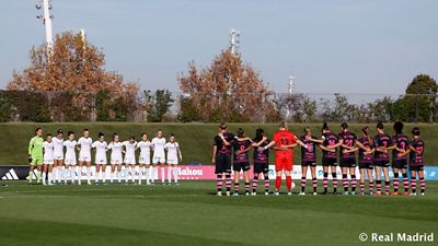 Minuto de silencio en el Alfredo Di Stéfano