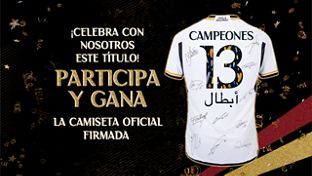 ¡Gana la camiseta firmada por todos los jugadores de la edición limitada de CAMPEONES 2024!