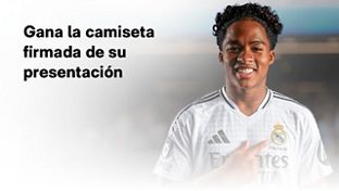 ¡Participa y gana la camiseta firmada de Endrick!