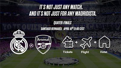Enter the prize draw and enjoy a Real Madrid experience 