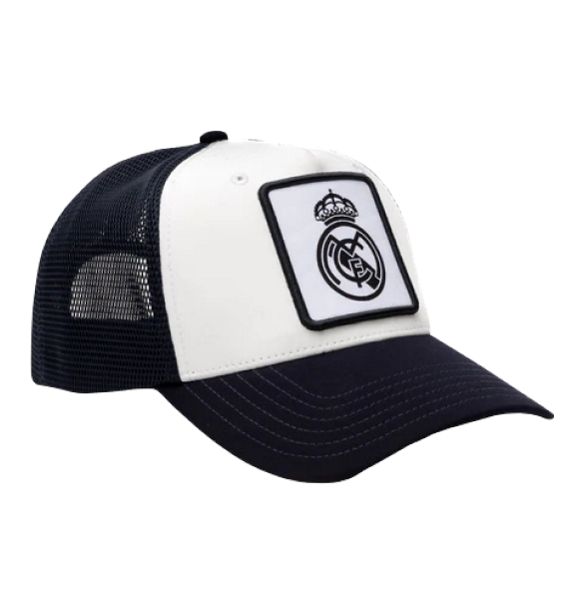 Gorra Real Madrid FC Gorra Infantil con Escudo Dorado Real Madrid