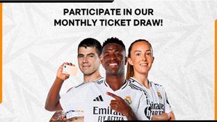 Take part in our December monthly ticket draw open to Members and Madridista Premium! 