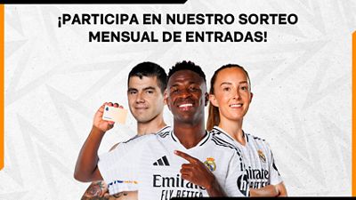 ¡Participa en nuestro sorteo mensual de entradas de diciembre para socios y Madridistas Premium! 