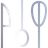 Kitchen Icon Knife Spoon and Fork