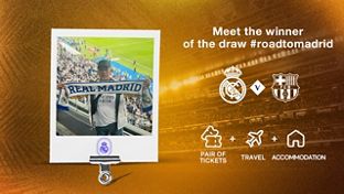 Meet the winner of the #roadtomadrid draw!