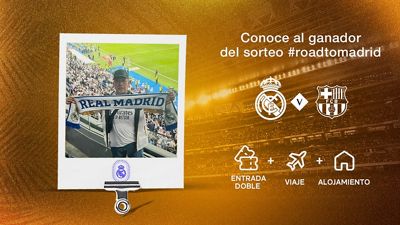 ¡Conoce al ganador del sorteo #roadtomadrid!