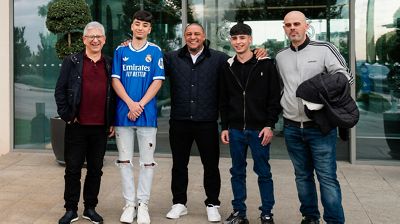 An unforgettable experience with Trent and Gonzalo at Ciudad Real Madrid