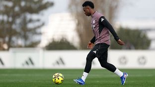 El equipo se está entrenando