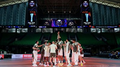  Último entrenamiento antes de la final de la Euroliga