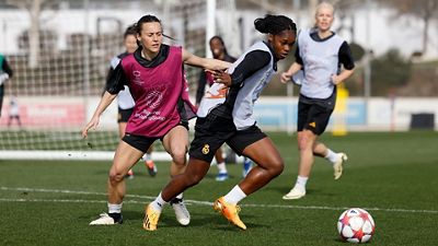 Final training session ahead of visit of Häcken