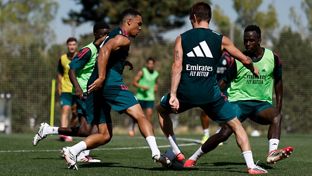 Nuevo entrenamiento en la Ciudad Real Madrid