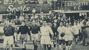 Se cumplen 68 años del debut en la Copa de Europa