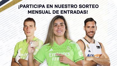 ¡Participa en nuestro sorteo de entradas de mayo para Socios y Madridistas Premium!