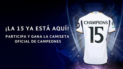 ¡Sorteamos 15 camisetas de campeones entre los miembros de la Comunidad Madridista!
