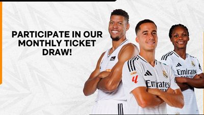 Take part in our April monthly ticket draw open to Members and Madridista Premium!