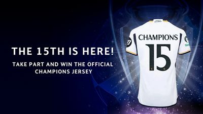 We are giving away 15 Champions jerseys among the members of the Madridista Community!