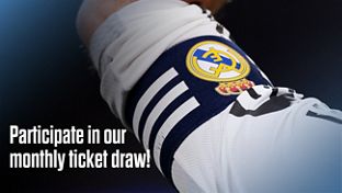 Take part in our September monthly ticket draw open to Members and Madridista Premium or Junior!